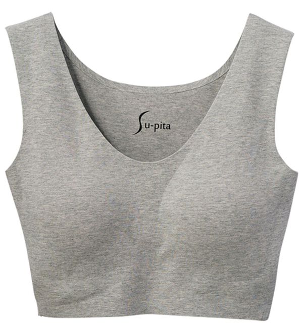 「【４色組】綿混のＳｕ－ｐｉｔａ（スーピタ）ブラ（ブラジャー）」｜詳細画像
