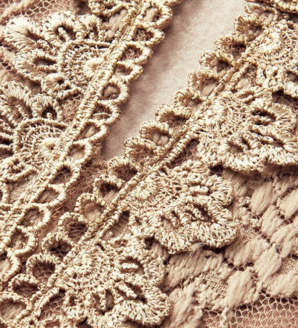 ルフラン（ルフラン）の「【２色組】きちんと見えの裏起毛レースブラウス（ブラウス）」｜詳細画像