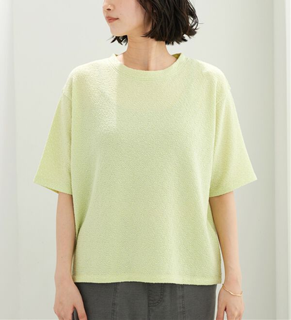 BELLUNA（ベルーナ）の「ジャカード素材プルオーバー（カットソー）」｜詳細画像