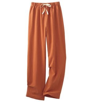 LAVIENNE（ラヴィエンヌ）の「【汗ばむ季節にも】サラッと毎日らくちんパンツ（フルレングスパンツ）」｜テラコッタ