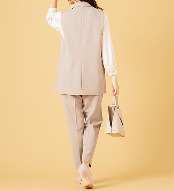 BELLUNA（ベルーナ）の「〈セレモニースタイル〉テーラードジレ（ジレ）」｜詳細画像