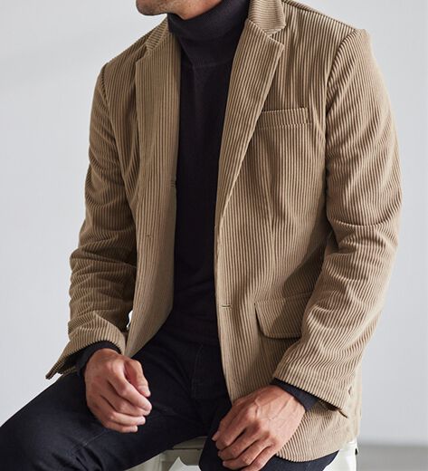 コーデュロイ　ジャケット BEAMS F（ビームスF）ERRICO FORMICOLA ⁄ VINCENZO コーデュロイ