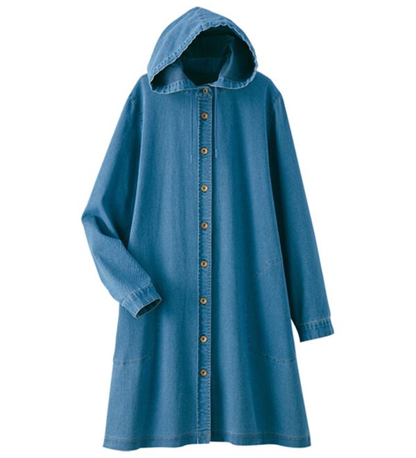 BELLUNA（ベルーナ）の「ストレッチデニムフードブルゾン（ブルゾン）」｜詳細画像