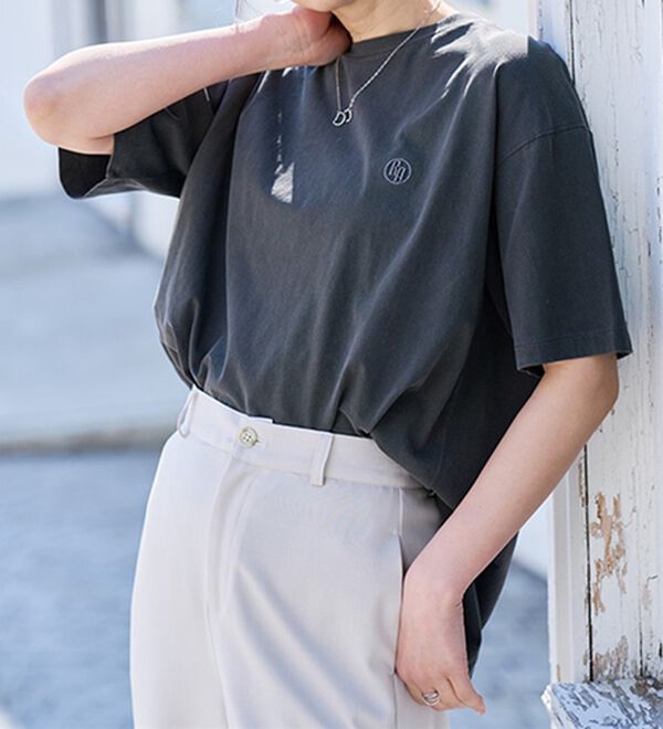 RANAN（ラナン）の「ヴィンテージライクロゴＴシャツ（カットソー）」｜詳細画像