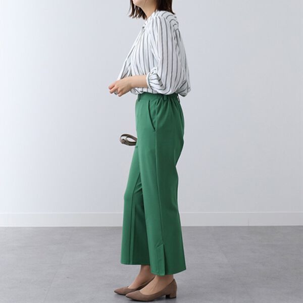 BELLUNA（ベルーナ）の「ツイル素材ボウタイデザインブラウス（ブラウス）」｜詳細画像