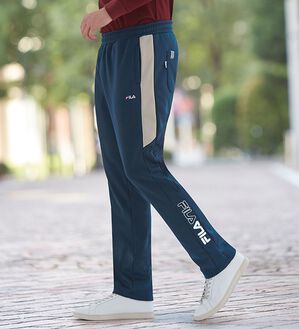 「【３本組】＜フィラ＞暖か裏フリースジャージパンツ（メンズフルレングスパンツ）」｜詳細画像