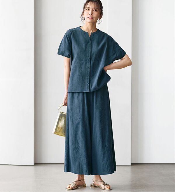 BELLUNA（ベルーナ）の「ゆったり涼しげ！ドルマンセットアップ（セットアップ）」｜詳細画像