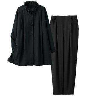 「ウエストらくらくフォ－マルパンツス－ツ（パンツスーツ）」｜1