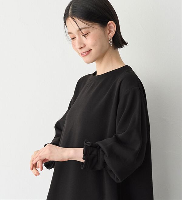 Viola e Viola（ヴィオラ エ ヴィオラ）の「裏ファー袖タックチュニック（チュニック）」｜詳細画像