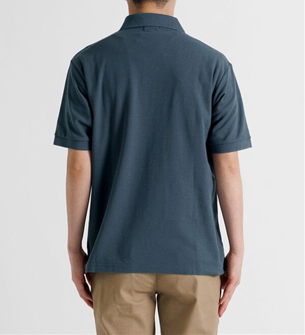 「＜アーノルド　パーマー＞ワンポイント刺しゅう鹿の子ポロシャツ（長袖・半袖）（メンズポロシャツ）」｜詳細画像