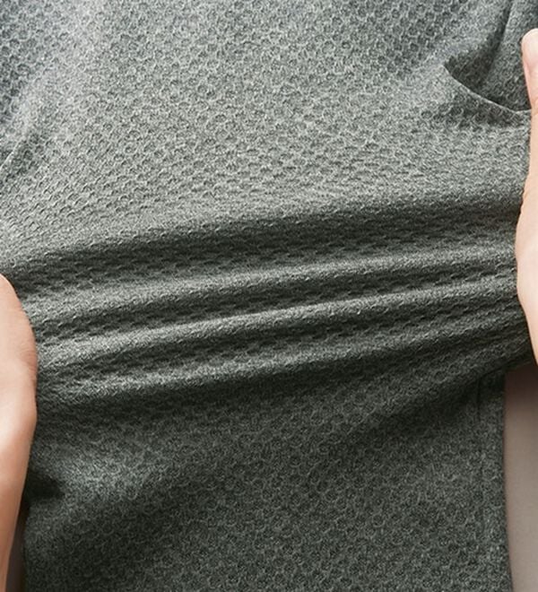 BELLUNA（ベルーナ）の「＜ＥＬＬＥ　Ａｃｔｉｖｅ＞裏起毛ハニカムメッシュジャージパンツ（その他パンツ）」｜詳細画像