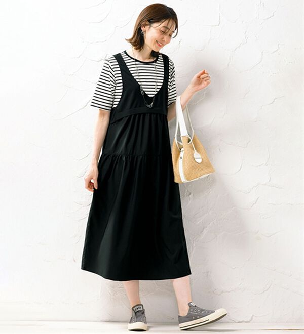 ルフラン（ルフラン）の「【２色組】サッと着るだけ！ゆるっと可愛いワンピース（その他ワンピース）」｜詳細画像