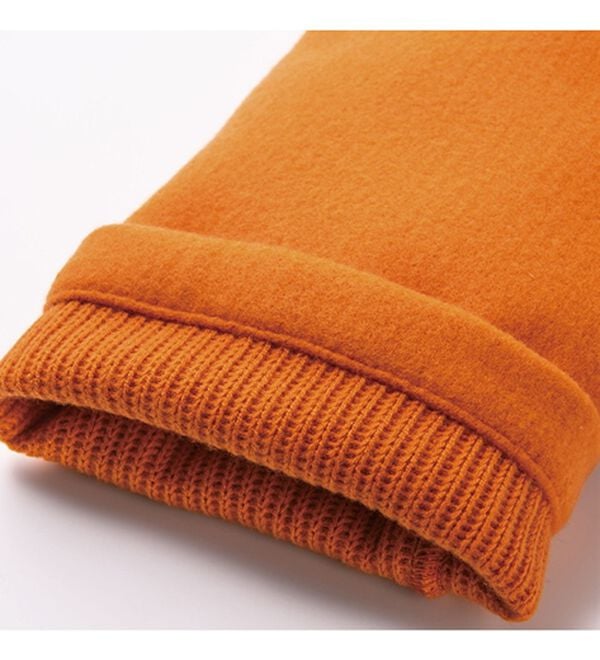 VINNO（ヴィノ）の「フード付ウールライクコート（ハーフコート）」｜詳細画像