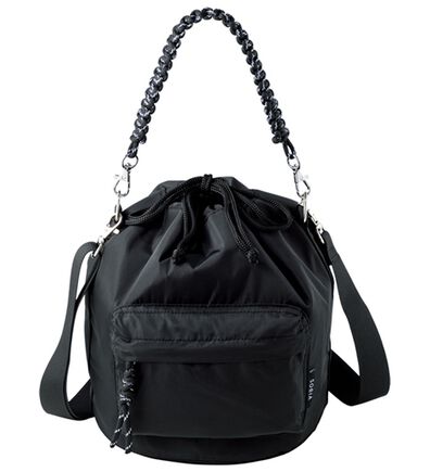 BELLUNA（ベルーナ）の「コード編み２ＷＡＹ巾着ショルダー（ショルダーバッグ）」