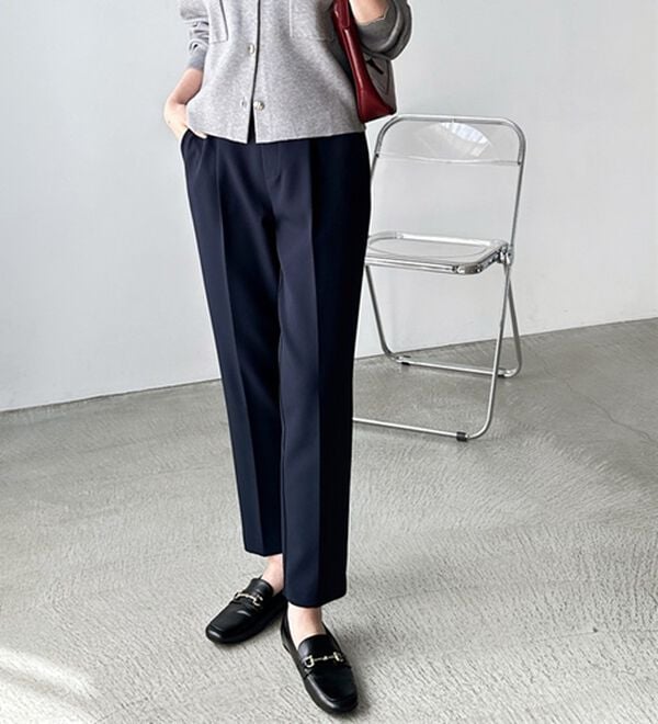 GeeRA（ジーラ）の「美脚きれい魅せ！テーパードパンツ（フルレングスパンツ）」｜詳細画像