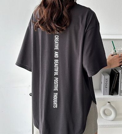 GeeRA（ジーラ）の「プリントチュニックＴシャツ（カットソー）」