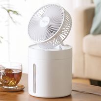 「加湿もできる扇風機（扇風機・サーキュレーター）」