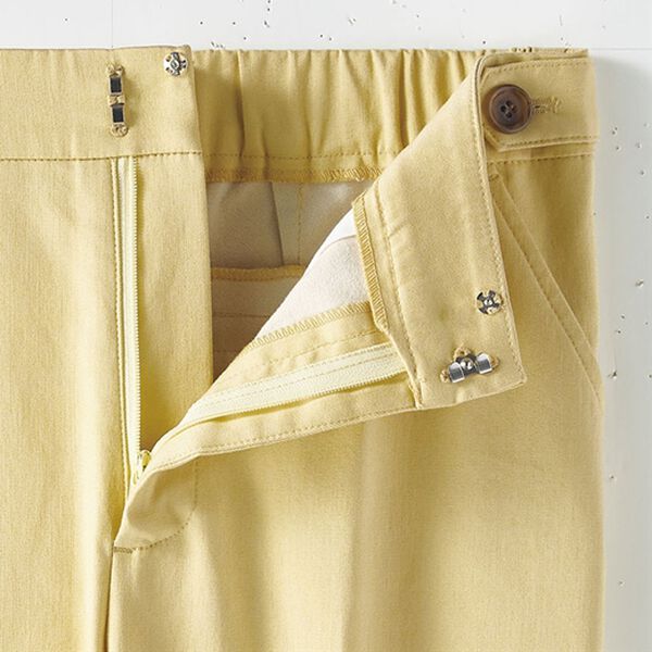 BELLUNA（ベルーナ）の「テンセル（ＴＭ）繊維混裏起毛ストレートパンツ（フルレングスパンツ）」｜詳細画像