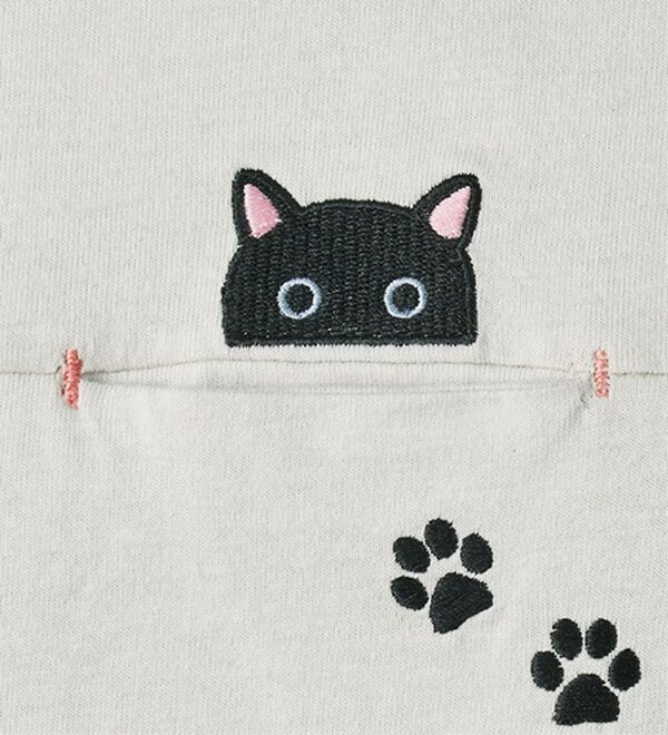 ルフラン（ルフラン）の「綿１００％刺しゅうＴシャツ（Tシャツ）」｜詳細画像