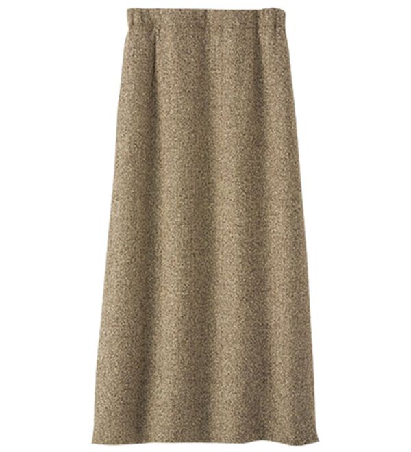 BELLUNA（ベルーナ）の「【尾州】日本製ウール混スカート（ロングスカート）」｜詳細画像