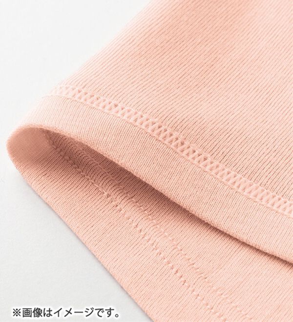 LAVIENNE（ラヴィエンヌ）の「お肌に優しいオーガニックコットン７分丈ボトム（肌着・インナーウェア）」｜詳細画像