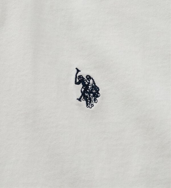 GeeRA（ジーラ）の「【ＵＳ．ＰＯＬＯ．ＡＳＳＮ】接触冷感ワンポイント刺繍Ｔシャツ（Tシャツ）」｜詳細画像