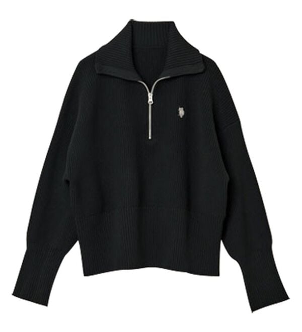 RANAN（ラナン）の「＜Ｕ．Ｓ．ＰＯＬＯ．ＡＳＳＮ＞ハーフジッププルオーバー（ニット・セーター）」｜詳細画像