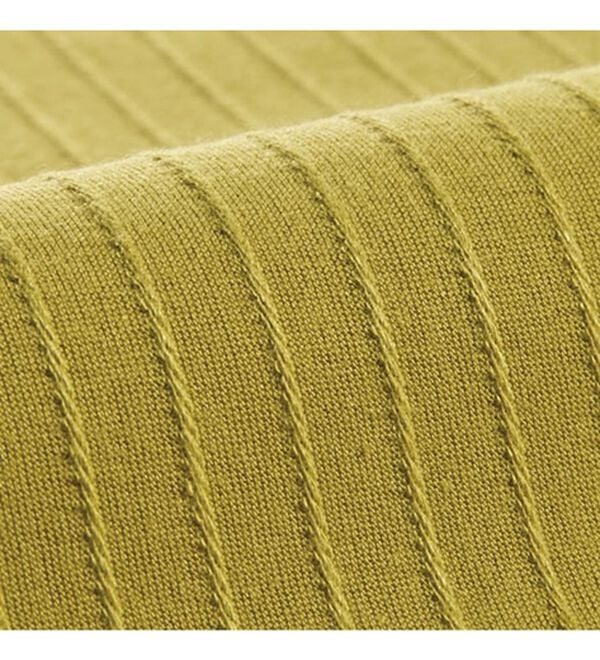 BELLUNA（ベルーナ）の「ひんやり冷感！タックジャカード素材重ね着風プルオーバー（カットソー）」｜詳細画像