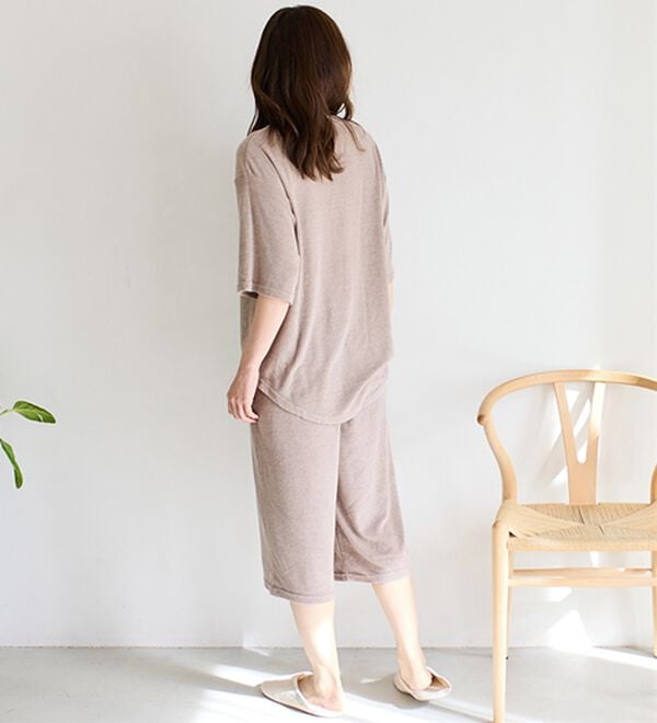 LAVIENNE（ラヴィエンヌ）の「【着るタオル】サラッと気持ちいい！パイルパジャマ（パジャマ・ルームウェア）」｜詳細画像