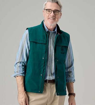 「＜ダンロップ・リファインド＞手ぶらでお出かけ便利ベスト（メンズベスト）」