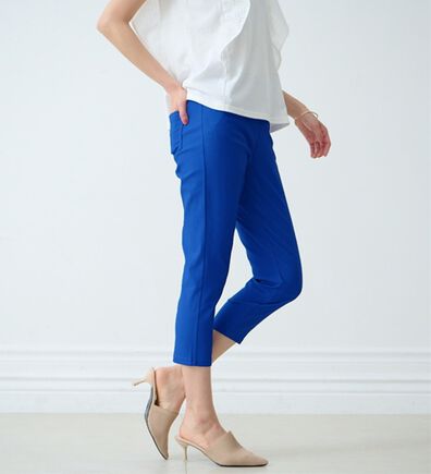 RANAN（ラナン）の「【4つの機能付】美脚クロップドパンツ（クロップドパンツ）」