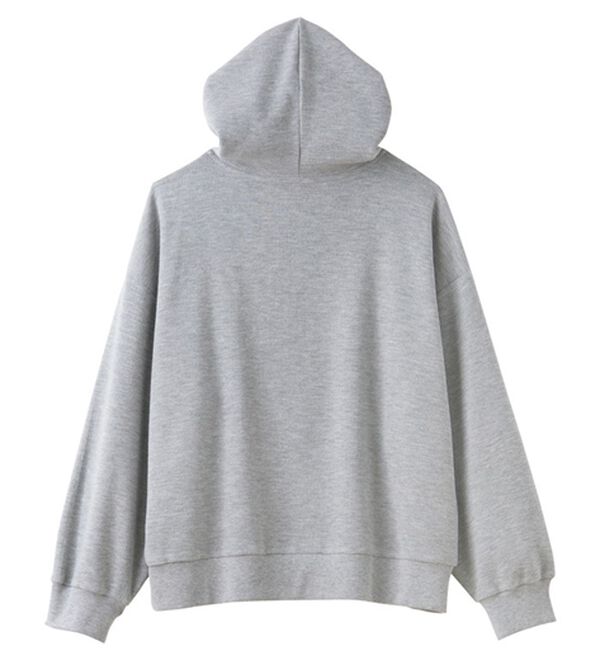 GeeRA（ジーラ）の「ハーフジップワッフルパーカー（パーカー）」｜詳細画像