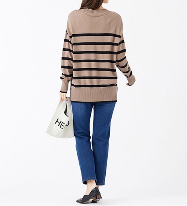 BELLUNA（ベルーナ）の「裏ベロアストレッチ素材レギンスパンツ（フルレングスパンツ）」｜詳細画像