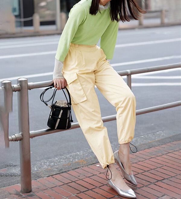 RANAN（ラナン）の「キレイ見えカーゴパンツ（その他パンツ）」｜詳細画像