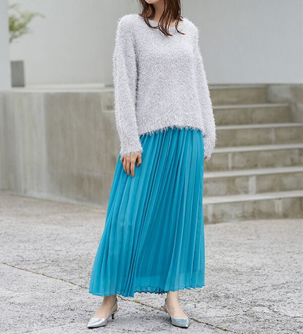 RANAN（ラナン）の「ラメシャギーニット（ニット・セーター）」｜詳細画像