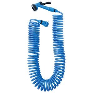 「巻き取り不要　スパイラルホース（ガーデニング・園芸用品）」｜1