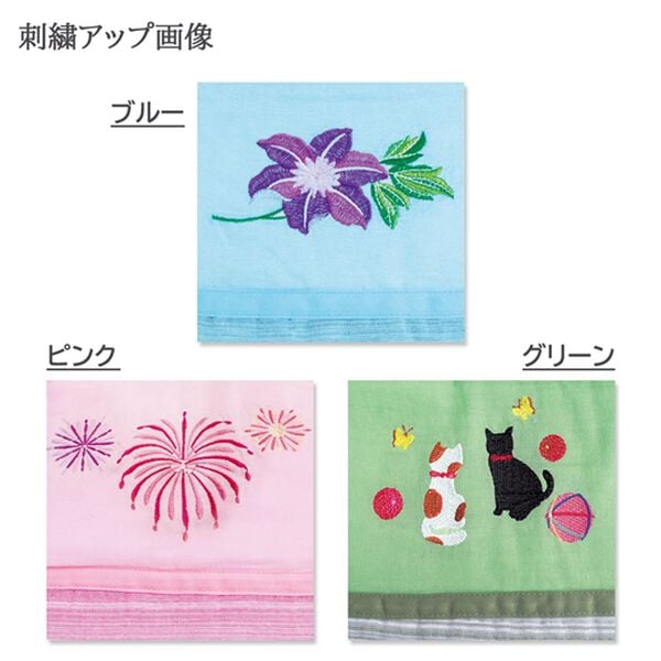 「さわやか綿しじら刺繍入り軽寝具シリーズ（敷パッド）」｜詳細画像
