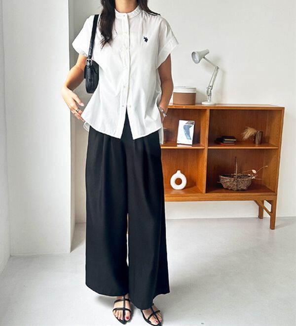 GeeRA（ジーラ）の「【ＵＳ．ＰＯＬＯ．ＡＳＳＮ】フレンチスリーブシャツ（シャツ）」｜詳細画像