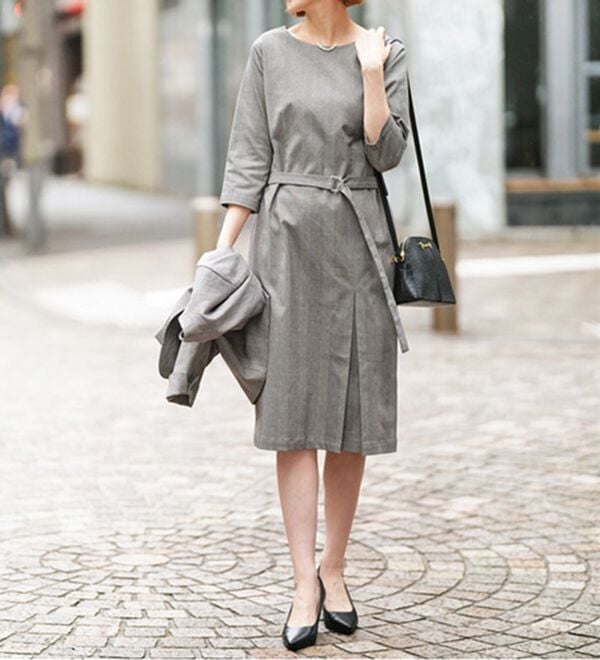 GeeRA（ジーラ）の「洗える！ストレッチカセットスーツ（その他ワンピース）」｜詳細画像