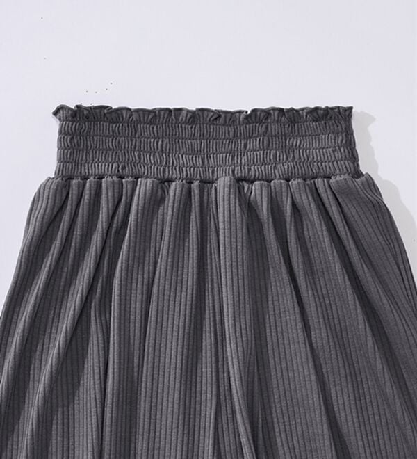 YU'NOW（ユナウ）の「＜リボンカーデ&times;ロングパンツ＞ぷるるん谷間のルームウェア３点セット（パジャマ・ルームウェア）」｜詳細画像