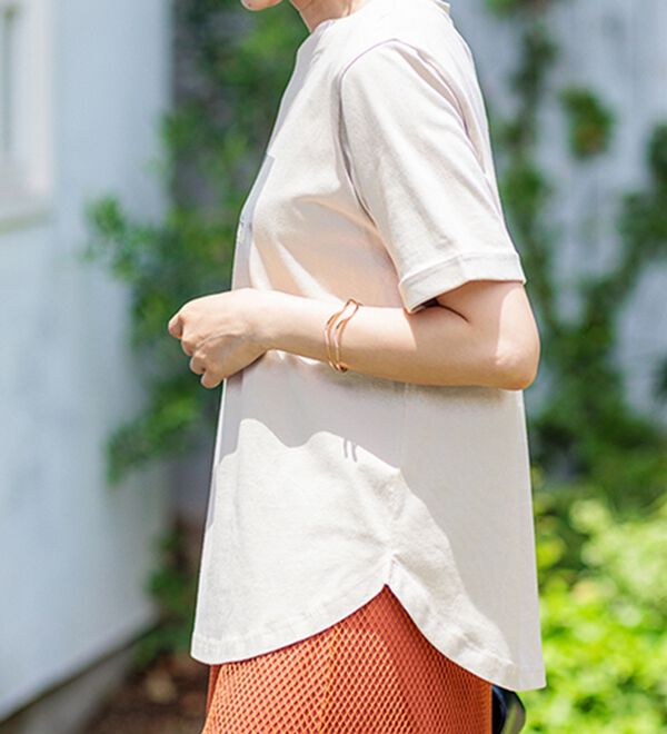 BELLUNA（ベルーナ）の「ヒンヤリ！着映えプリントプルオーバー（カットソー）」｜詳細画像