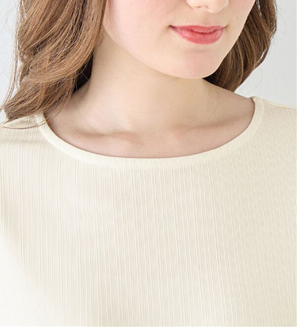 alotta（アロッタ）の「楽キレイ異素材ドッキングワンピース（ドッキングワンピース）」｜詳細画像