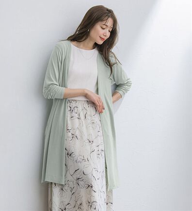 Pierrot（ピエロ）の「接触冷感トッパーカーディガン（その他カーディガン）」