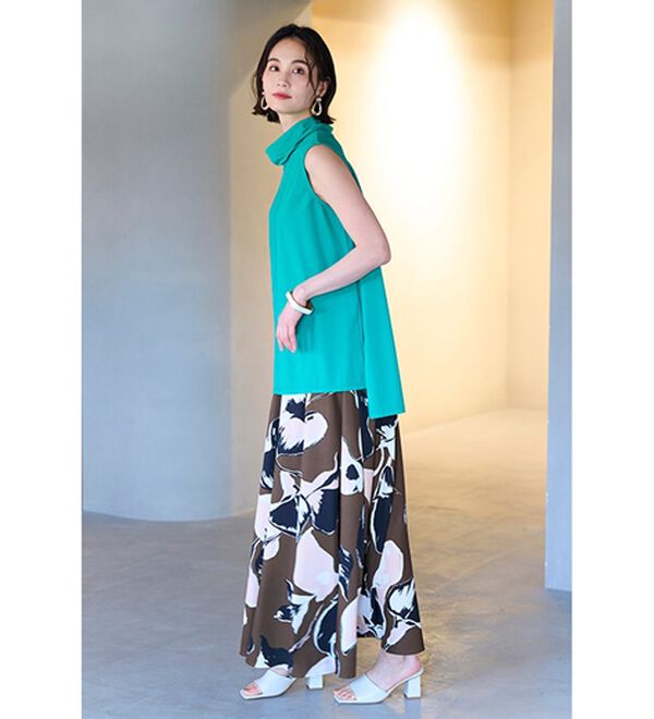 RANAN（ラナン）の「スリーブレスハイネックプルオーバー（カットソー）」｜詳細画像