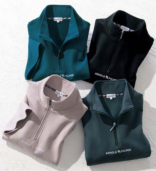 「＜アーノルド　パーマー＞ハーフジップトレーナー（メンズトレーナー）」｜詳細画像