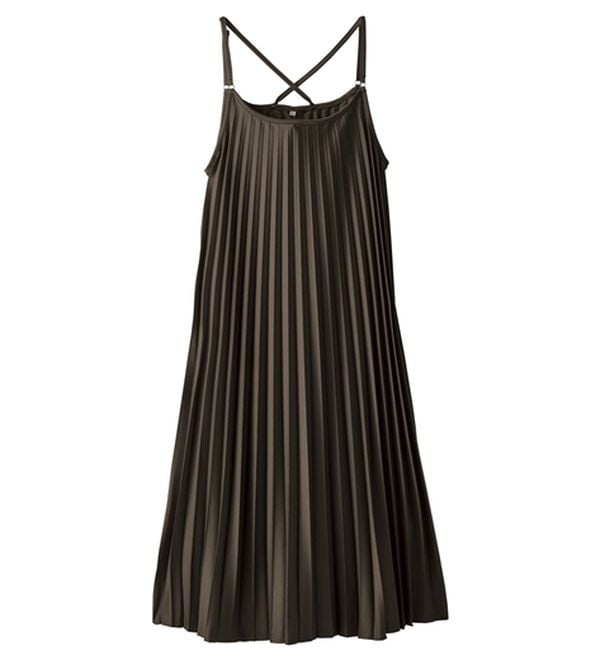 BELLUNA（ベルーナ）の「バックリボン使いプリーツキャミワンピース（その他ワンピース）」｜詳細画像