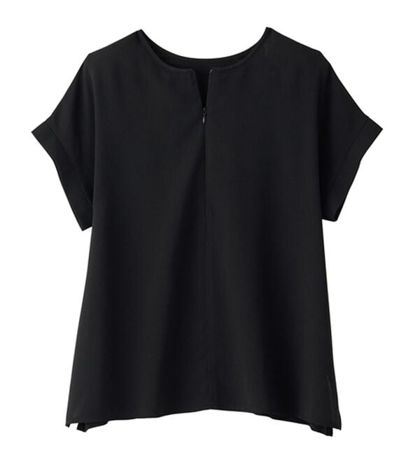 RANAN（ラナン）の「前後2WAYハーフジップブラウス（ブラウス）」｜詳細画像