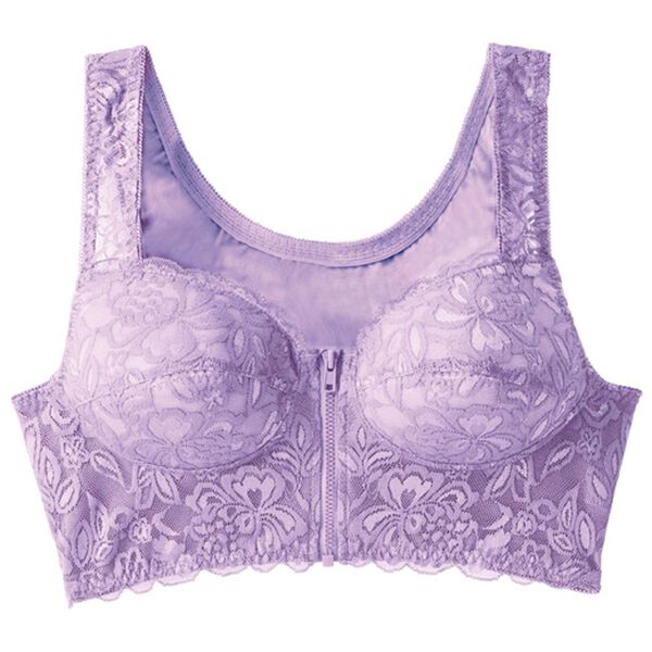 「【３色組】ＮＥＷ背筋きれい綿混前開きブラ（ブラジャー）」｜詳細画像