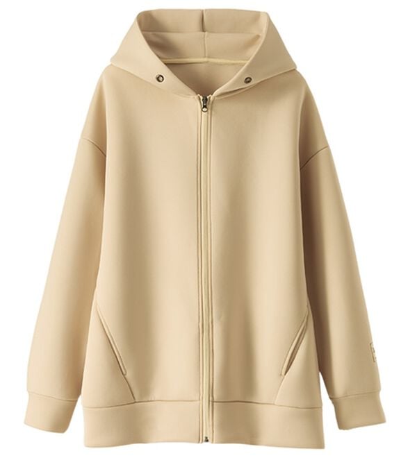 BELLUNA（ベルーナ）の「肩が疲れにくい！マシュマロ感覚ジップフーディー（ブルゾン）」｜詳細画像