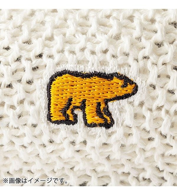 「＜ゴールデンベア＞こだわりの麻混ワッフルハット　中折れ（メンズ帽子）」｜詳細画像